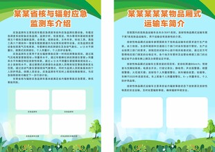 环保展板