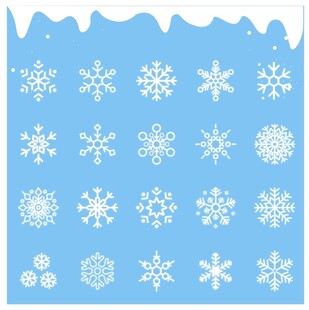 雪花 矢量