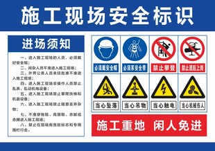 进场须知