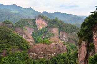 山脉景色 