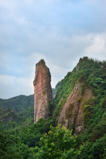 山脉景色  