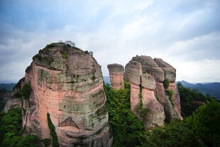 山脉景色  