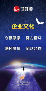 房地产公司企业文化海报