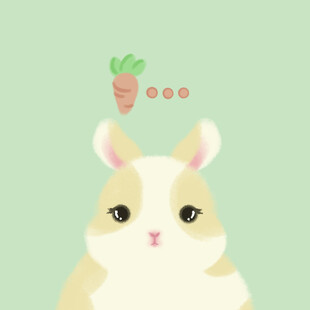 思考小兔