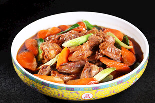 红萝卜炖羊肉