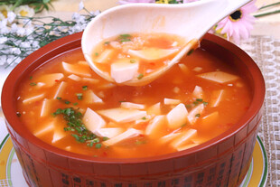 番茄煨豆腐