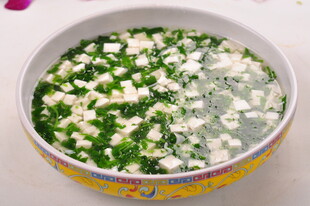 荠菜豆腐羹