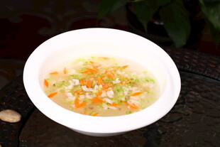 香芹海鲜羹