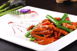 杭椒炒牛肉