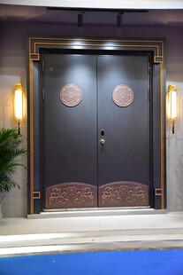 精雕铸铝门