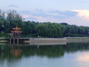 沂河夕照