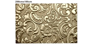 金色花纹图案