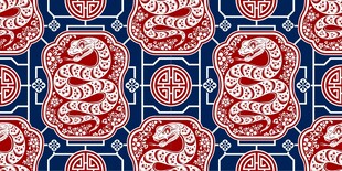蛇年底纹