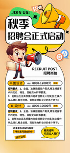 招聘海报图片