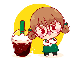 可爱小女孩