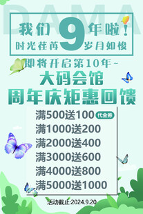 周年海报