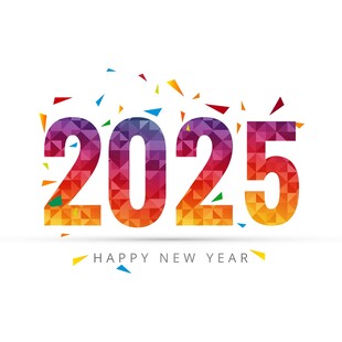 2025元旦新年背景
