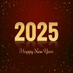 2025新年元旦背景