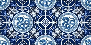 蛇年底纹