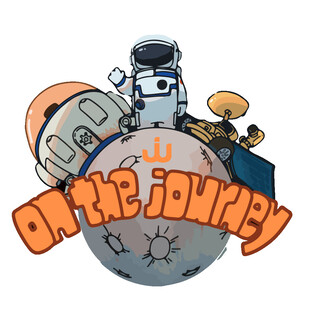 卡通宇航地球图案设计