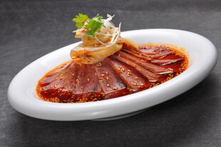 面皮捞牛肉