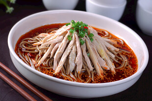 鸡丝荞面