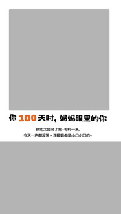 百日模板