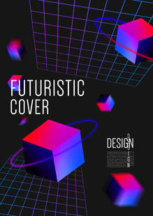 3D梦幻科技海报