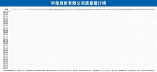 质量考核表