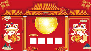 舞台背景板
