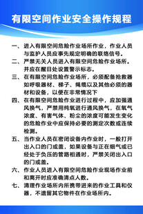 制度有限空间海报