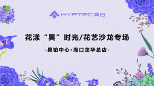 花艺沙龙LED横版画面