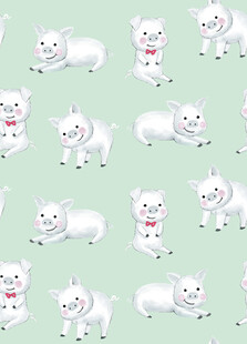 可爱小猪