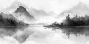 水墨山水