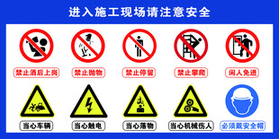进入施工现场请注意安全