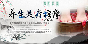养生足疗海报
