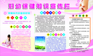 妇幼保健知识宣传栏