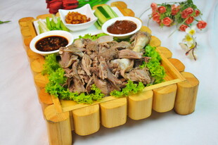 手撕羊肉