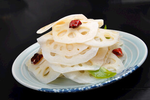 炝拌莲菜