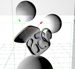 C4D模型 耳机
