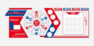 银行文化墙 数字 金融企业文化
