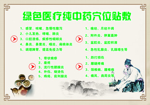纯中药穴位贴敷