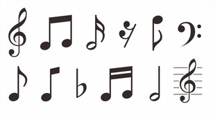 音符图标素材
