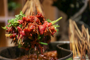 麻辣串串美食