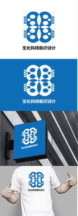 生化科技标识设计