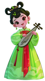 汉唐女人物