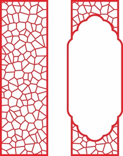 玻璃裂纹 冰裂纹