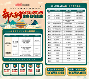 新大纲政综核心能力精训班
