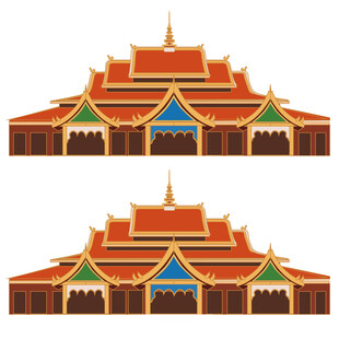 西双版纳建筑