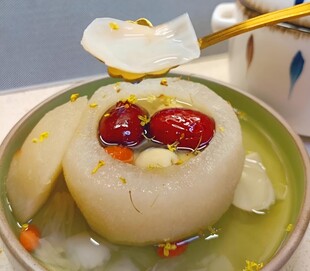 炖雪梨红枣